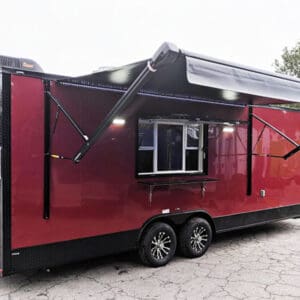 2024 Southern Dimensions 24- Concession Trailer- Gas – Fire Suppression-Hood-Refrigeration (SDG-215)