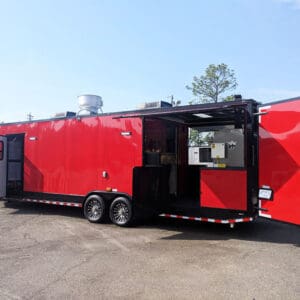 2024 Southern Dimensions BBQ Concession Trailer – OLE Hickory PIT- Loaded (SDG-224)
